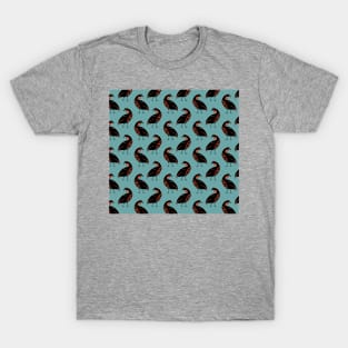 Archaic bird pattern - timeless abstraction T-Shirt